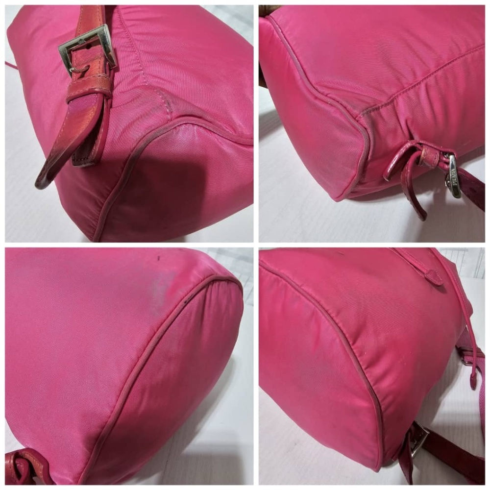 Authentic Prada Tessuto Nylon Backpack Rose Pink - Picture 14 of 16